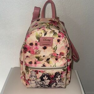 Loungefly Disney Princess Floral Backpack